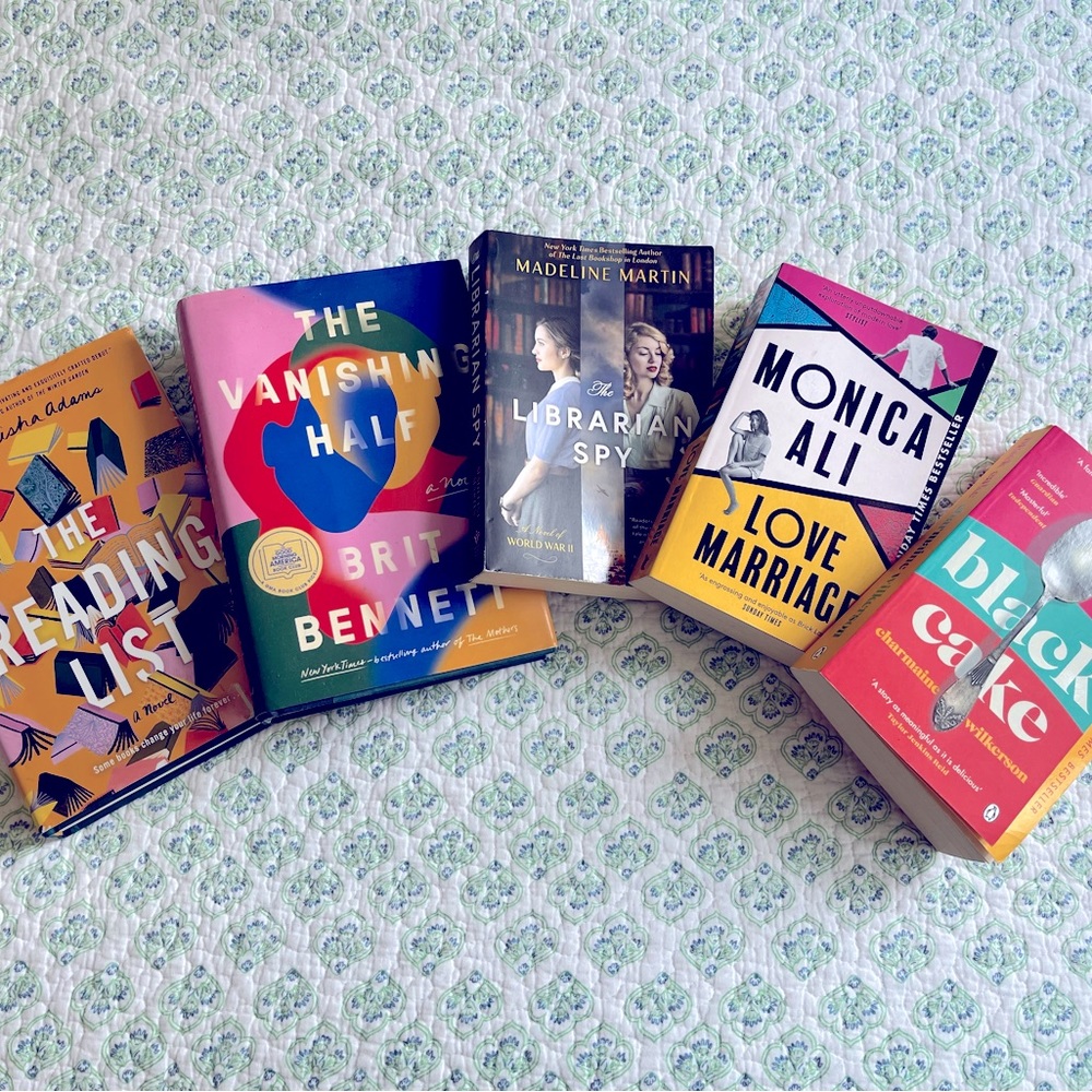 5 Book club books
